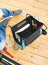 Ladder Tool Holder Large Capacity Storage Bag Folding Repair Tool Organizer Bag