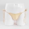 Men's Sexy Bikini Low Waist Elastic Ice Silk Briefs