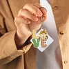 6Pcs DIY Diamond Painting Goblin Keychain