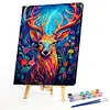 Deer-Paint by Numbers Acrylic Painting 30*40CM