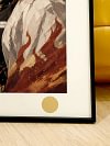 Flame Hashira Rengoku Kyojuro Decorative Painting - Demon Slayer: Kimetsu no Yaiba - Xingkong Studio