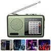 Portable Radio with Rechargeable Battery & Earphone FM AM SW Radio Pocket Radio
