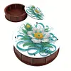 DIY Diamond Painting Handmade Storage Box Rhinestones Decorative Snack Case Kit