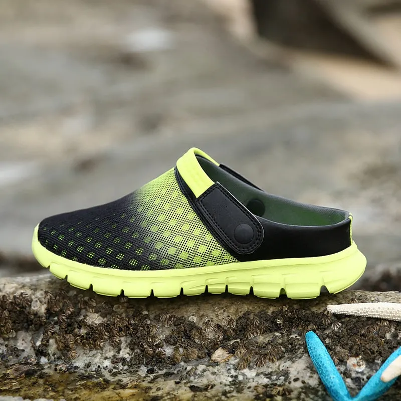 Summer Shoes Men Sandals colorful couples Beach Slippers Men Sneakers Clogs Men breathable Sandalias Zapatos Hombre Size 36-46