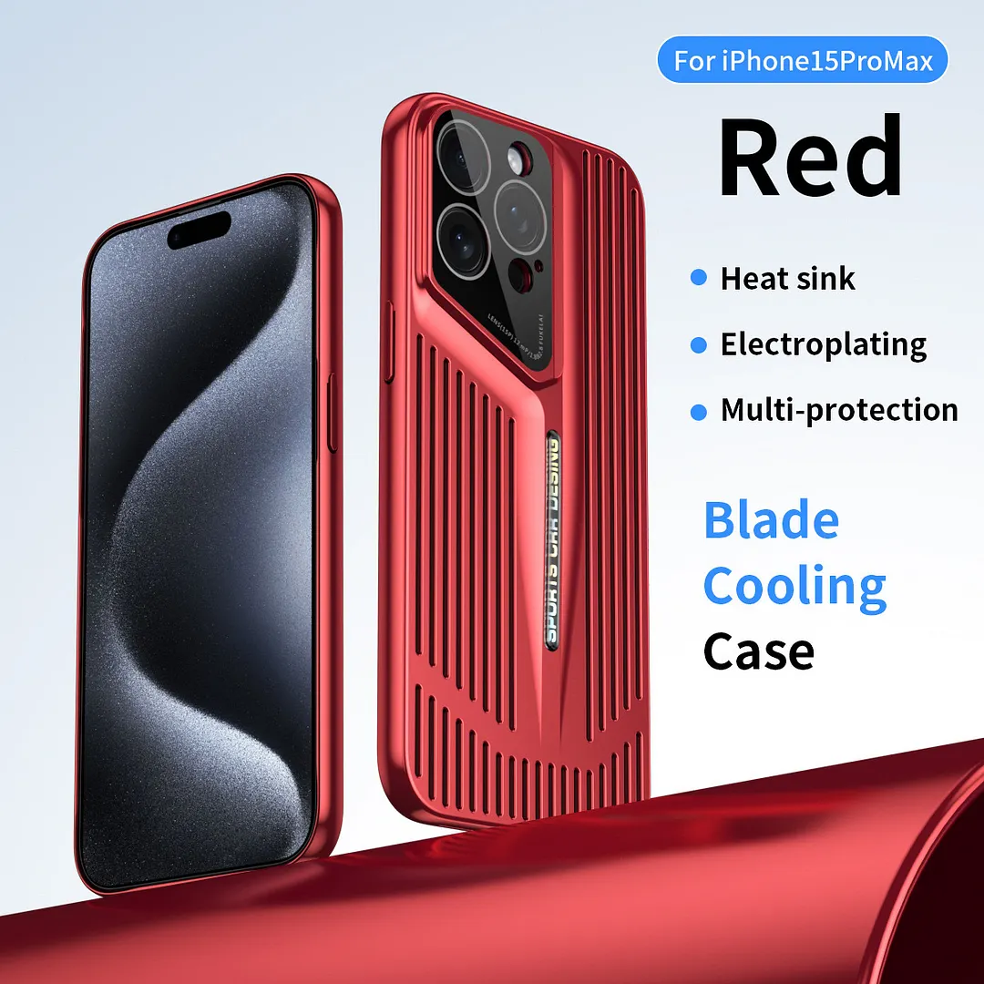 IPHONE14/15 series hollow heat dissipation breathable mobile phone case
