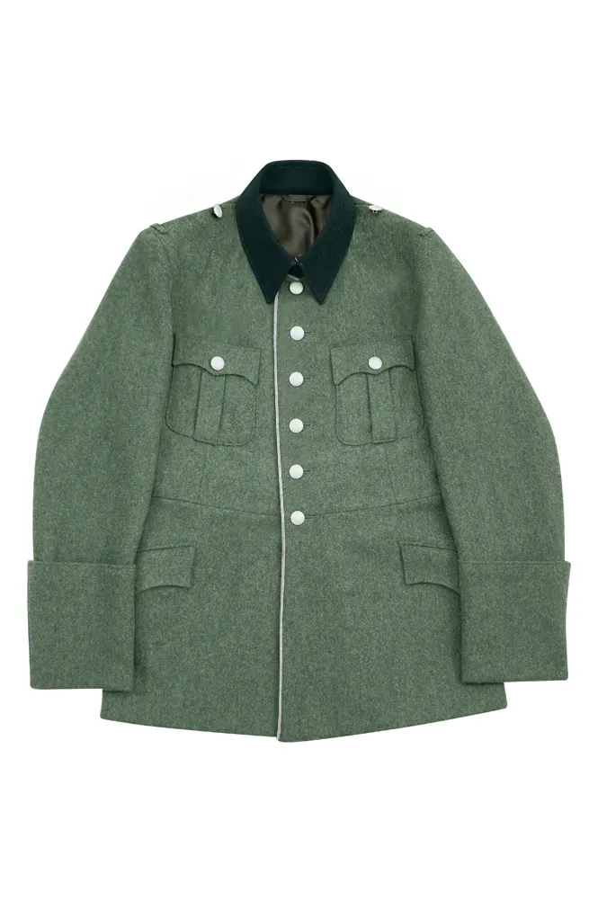   Wehrmacht German M1928 General Officer Wool Piped Service Tunic Jacket II German-Uniform