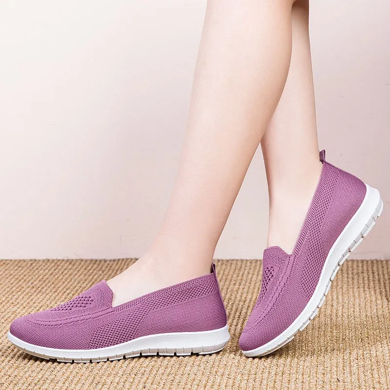 Women Flat Shoes Women Loafers Casual Women's Slip On Shallow Swing Moccasin Ballet Female Sneakers women 2021 New Style