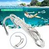 Double Head Dive Underwater Hook Lightweight Stainless Steel Outdoor Accessories