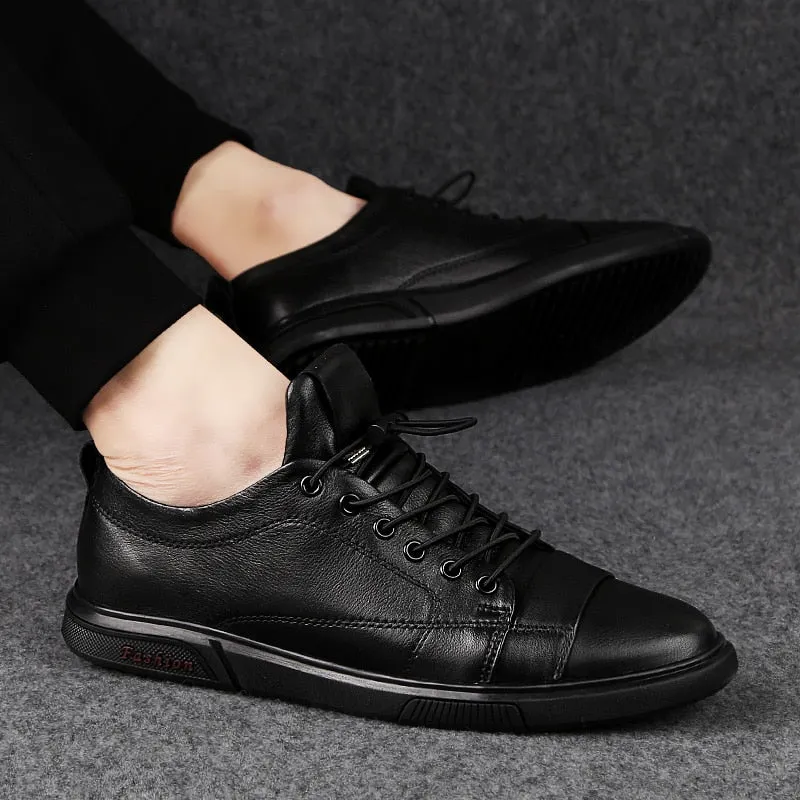 Man Flat Classic Men Dress Shoes outdoor lace up genuine Leather Wing tip Carved Italian Formal Oxfords shoes size 38-47 n1