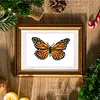 12pcs Butterfly 5D DIY Square Drill Diamond Painting Kits for Adults Beginners Home Decor Diamonds Paintings Gem Art 5.91x7.09in