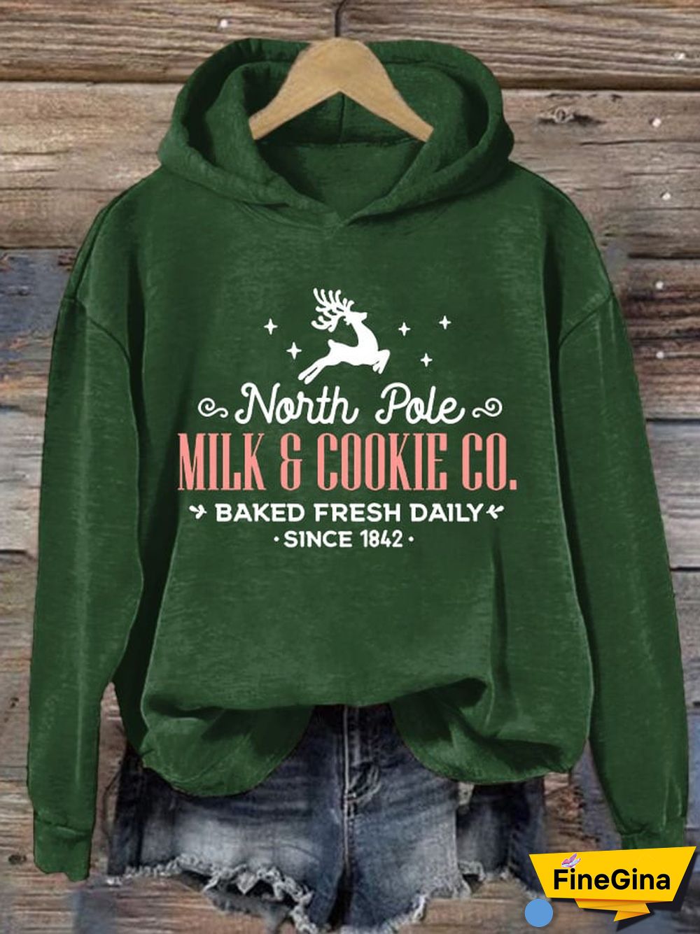 Christmas Women's Printed Long Sleeve Sweatshirt