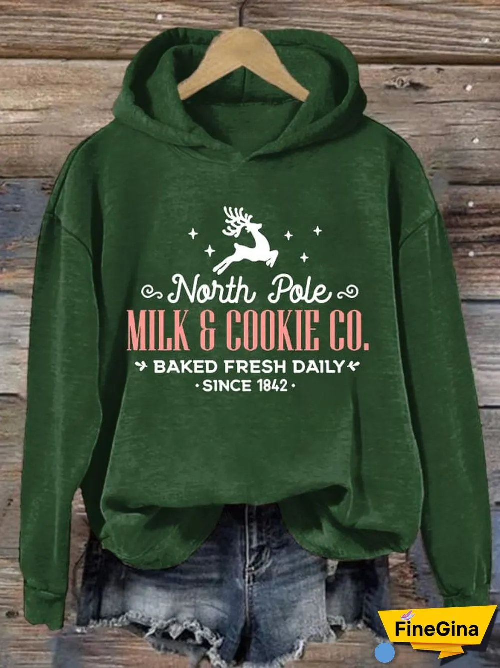 Christmas Women's Printed Long Sleeve Sweatshirt