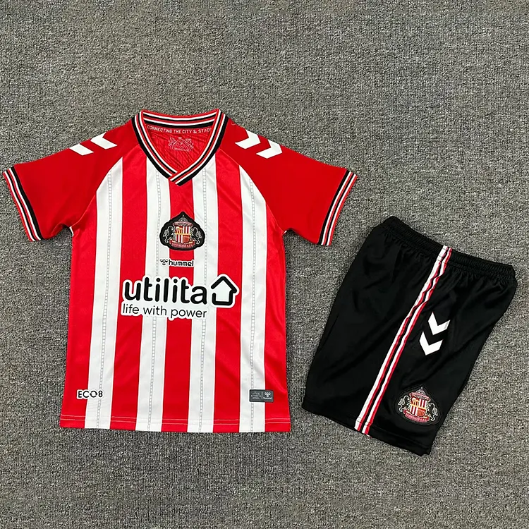 Kids Sunderland 25/26 Home Football Jersey