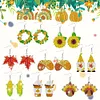 10Pairs Double Sided Dangle Drop Diamond Art Earring Kit for Women Girl(Classic)