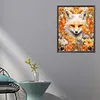 Fox in the Flower - Round AB Drills Diamond Painting(45x55cm)