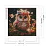 Owl-Full Square Diamond Painting(35x35cm)