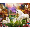White Horse-Paint by Numbers Acrylic Painting 50*40CM