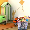 (US Local)Dream Catcher Wolf DIY Special Shape Diamond Painting Folding Storage Box Container Organizer Case Kit