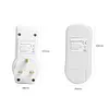 4pcs UK Plug Power Outlet Light Switch Socket+1pc Wireless Remote Control