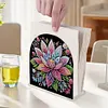 Acrylic Flowers Diamond Painting Napkin Rack Diamond Art Paper Towel Holder