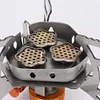 Camping Gas Stove Windproof Gas Burner Folding Furnace For Cooking Hiking Picnic