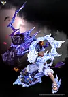 Gear Fifth Sun God Nika Luffy Beat Kaido with LED - ONE PIECE Resin Statue - WASP Studios