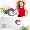 (US Local)Special Shaped Diamond Painting Makeup Mirror Kit Dolphin Crystal Diamond Mirror