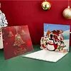 (US Local)6PCS DIY Diamond Art Greeting Cards Xmas Designs for Festivals and Celebrations