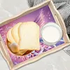 (US Local)Diamond Painting Wooden Serving Tray Diamond Art Dining Plate (Flower Bird)