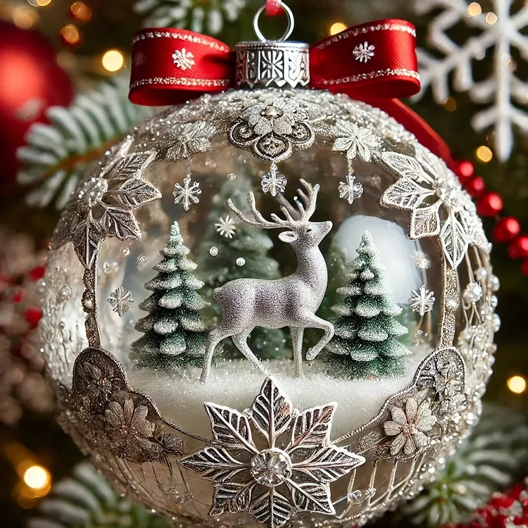 🔥Christmas Hot Sale - Planet Christmas Tree Ornaments