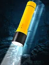 Diving Flashlight Long Distance Torch 5500mAh Battery 3 Modes for Camping Hiking