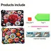 (US Local)DIY Diamond Art Diamond Dot Card Pack Diamond Painting Pouch (Gemstone Flower)