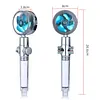 Handheld High-Pressure Shower Head, Angle-Adjustable Turbo Fan Head, Hydro-Jet Bracket And Filter, Removable One-Touch Pause Button Function