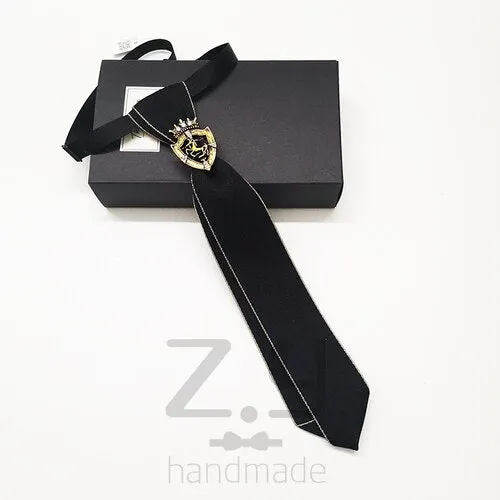 New Small Tie Men's and Women's Professional Dress Shirt Bow Tie Adult Children Accessories Luxury Rhinestone Bowtie 22CM / 28CM