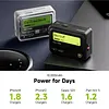 BB machine portable power bank PD30W two-way fast charging 10000mAh battery pack with USB-C/USB-A for Samsung Google Pixel LG Moto iPhone iPad etc.
