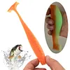Soft Fishing Lures with Sound Bead Luminous Fishing Bait for Hooking Up Big Pike