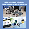 Alarm Clock Wireless Charger Station For Apple Watch Airpods Pro Car/Truck Design Night Light Charging Station