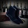 Mens Suede Luxury Dress Ankle Boots 