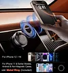 Strong Magnetic Car Phone Holder for MagSafe, Ultra Vacuum Suction Cup Phone Holder 360&deg; Phone Holder