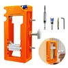 Door Hinge Jig Hinge Mortiser Hinge Router Template for 3in to 5in Hinge(Orange)