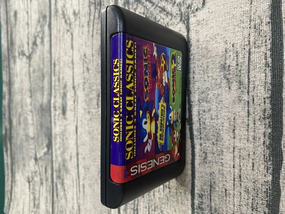 Sonico 3 in 1 (1&2&Dr.Robotnik'S) For SEGA Genesis & Mega Drive - 16 Bit Game Cartridge