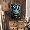 (US Local)White Tiger - Round AB Drills Diamond Painting(45x65cm)