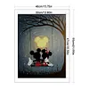 Mickey Minnie - 11CT Stamped Cross Stitch - 40*55cm - Disney
