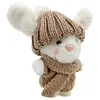 Handmade Mini Bunny Hug Cute with Gift Box Card Soft Floppytiny Easter Bunnie Best Gifts for Bunny Easter Holiday Birthday