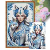 (Multi-Style) Blue And White Porcelain-11CT Stamped Cross Stitch 40*40cm/40*60cm