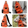 Waterproof Chest Bag Multiple Pockets Sports Bag for Outdoor Camping Sling Bag