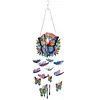 DIY Diamond Painting Double Sided 3D Wind Chime Pendant Hanging Kit