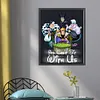 Disney Villains - 11CT Stamped Cross Stitch - 40*50cm - Disney