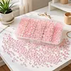 800Pcs 4/6/8/10mm Glass Beads for Jewelry Making Crystal Faceted Jewelry Beads with Holes for Bracelets Necklace Pendants Making Supplies