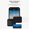 R09 Smart Ring Waterproof Body Temperature Health Sleep Monitor for Men Women